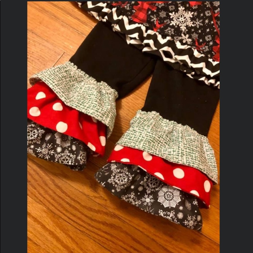 Handmade Toddler Winter Outfit - Picture 5 of 6